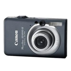 Canon Black Powershot Elph 120 IS in Box With All Paper Work